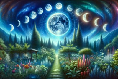 Lunas y Plantas: Sincronizando tu Jardín con los Ciclos Lunares